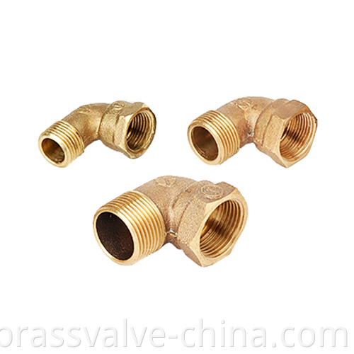 Bronze Male Thread 90 Elbow Fitting 519 Jpg